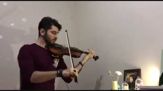 ساز آهنگ  منتظرت بودم   استادویالون رضاجمال