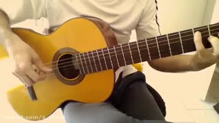 اجرای آهنگ سلطان قلب هاب ا گیتار فوق العاده زیبا و حرفه ای