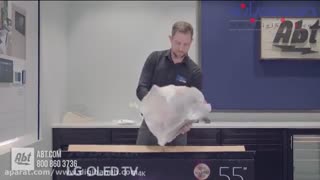 جعبه گشایی تلویزیون ال جی C8 مدل 2018