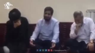 روضه خوانی مجید بنی فاطمه در منزل مرحوم سید مهدی طباطبایی