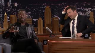 حضور Sterling K. Brown در برنامه Jimmy Fallon - قسمت 1