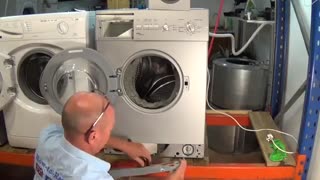 خارج کردن سکه و سیم از ماشین لباسشویی پر سرو صدا مشاوره رایگان : 7924 8894