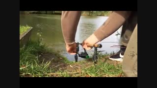 اموزش کار با لنسر بصورت زیر ابی دریاچه و صید کپور