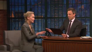 حضور Emilia Clarke در برنامه Seth Meyers