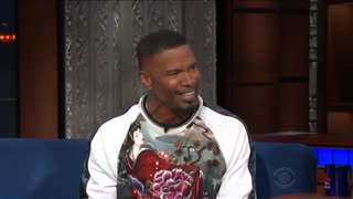 حضور  Jamie Foxx در برنامه Stephen Colbert