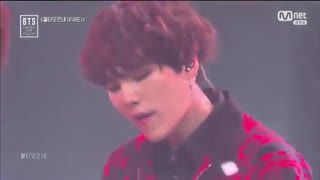 اجرا Fire از BTS در Comeback Show