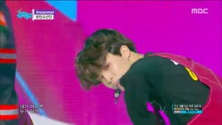اجرا Anpanman از BTS در Music Core