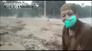 لحظات دلهره‌آور از فوران آتشفشان در گواتمالا | یک روستا ناپدید شد؛ ۲۵نفر سوختند