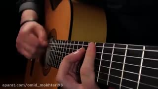 تک نوازی اهنگ آن شرلی با گیتار