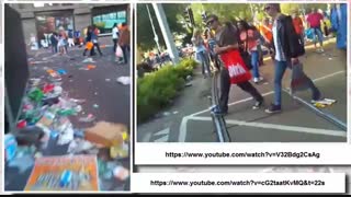 خیابانهای هلند بعد از مراسم های عمومی و جشن ها