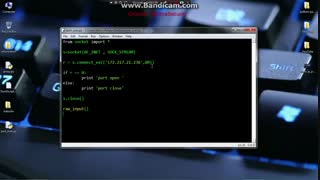 آموزش چک کردن پورت های باز سیستم با پایتون