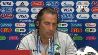 کنفرانس قبل بازی روسیه - عربستان  ( گروه A جام جهانی)