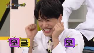 ساموئل در برنامه happy together با حضور کای از اکسو