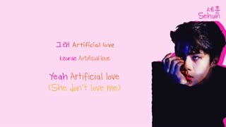 EXO (엑소) - Artificial Love Lyrics (Color-Coded Han/Rom/Eng