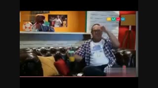 قاچ خندوانه 97 - وقتی جناب خان به رامبد فوتبال یاد میده از دست ندی خیلی خنده داره :)