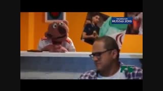 قاچ خندوانه - جناب خان و عزیز بوهادوز مدافع بازی ایران مراکش