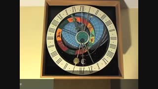 یک نمونه ی ساخته شده از ساعت نجومی Winterthur در سوئیس