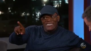 حضور Samuel L. Jackson در برنامه Jimmy Kimmel