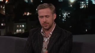 حضور Ryan Gosling در برنامه Jimmy Kimmel