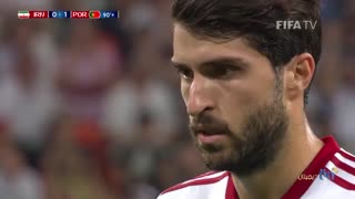 لحظات حساس بازی ایران و پرتقال در جام جهانی 2018 روسیه (کیفیت عالی)