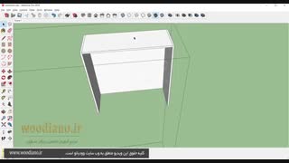 آموزش طراحی کابینت آشپزخانه با اسکچاپ 2018- قسمت 13