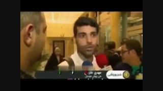 دوبله مشهدی بازگشت تیم ملی از روسیه عجب صداگذاری به به !