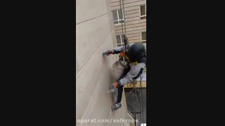 پیچ و رولپلاک نمای ساختمان-آریا سازه ارتفاع البرز