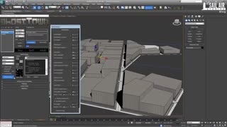|آموزش نصب پلاگین ghost town | پلاگین ساخت شهر در مکس
