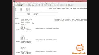 پروژه چراغ راهنمایی و رانندگی به زبان اسمبلی (رایگان)