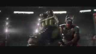 قسمتی زیبا از فیلم ثور 2017-نبرد هالک با ثور