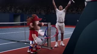 ویدئوی تبلیغاتی بازی تنیس ماریو (Mario Tennis Aces)