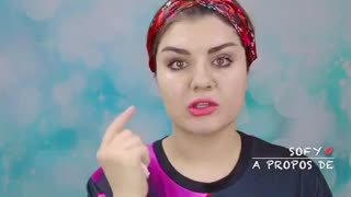 آموزش درست کزدن ماسک صورت رفع غبغب