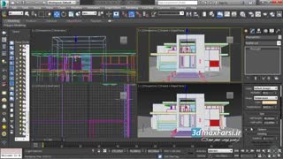 دانلود آموزش قرار دادن نور تری دی مکس ویری Vray 3ds max Artificial Lights