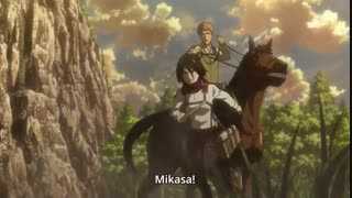 قسمت اول فصل سوم انیمه حمله به تایتان - shingeki no kyojin season 3