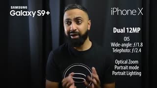 ویدیو مقایسه دو  گوشی  جذاب سامسونگ گلکسی S9 و آیفون X