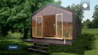 ساخت خانه با استفاده از مقوا در هلند (دوبله فارسی)