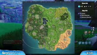 فورتنایت - راهنمای موقعیت تمام کیک تولدها