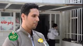 نماهنگ زیبا از حضور کاروان خادمان حرم مطهر رضوی در مناطق اهل سنت استان کرمانشاه