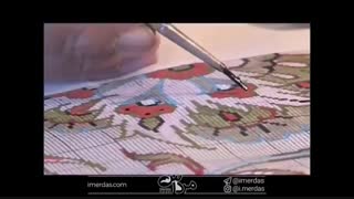 مستند چگونگی طراحی فرش در کاشان