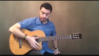 آموزش گیتار: جلسه ۱۷ قسمت ۱، آموزش ریتم ۴/۴ بدون سکوت