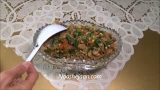طرز تهیه سالاد ماکارونی همراه با بالزامیک