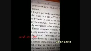 آموزش زبان انگلیسی-سفر کردن|go traveling‪-‬go on a trip‪-‬journey