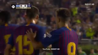 گل مونیر الحدادی به تاتنهام ( جام قهرمانان بین المللی )