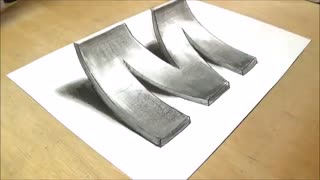 نقاشی سه بعدی با مداد برای مبتدی ها