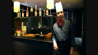 کار با چاقو توسط سرآشپز مهدی حصاری منش |  گروه سرآشپزان برتر آسیا