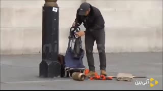 آموزش شعبده جذاب معلق ماندن در هوا - آنی بین