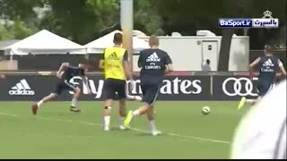 تمرین امروز تیم رئال مادرید