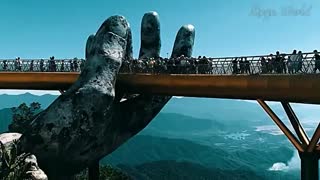 پلی شگفت انگیز در ویتنام شبیه آنچه در فیلم ارباب حلقه‌ ها دیده‌ ایم