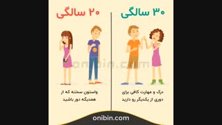 چرا 30 سالگی جذاب تره از 20 سالگی هست؟ - آنی بین