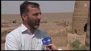 قلعه کرشاهی بزرگترین قلعه خشت و گلی ایران در #آران_و_بیدگل (استان اصفهان)